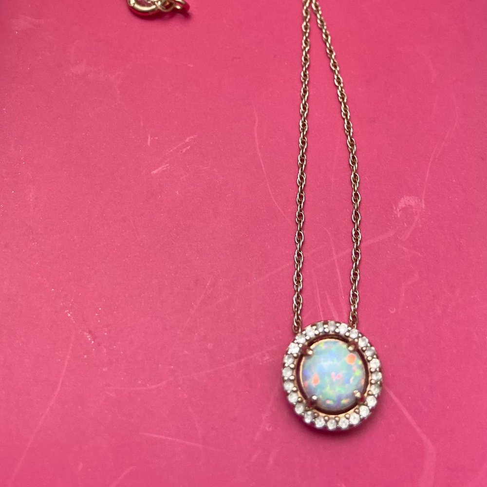 Opal necklace